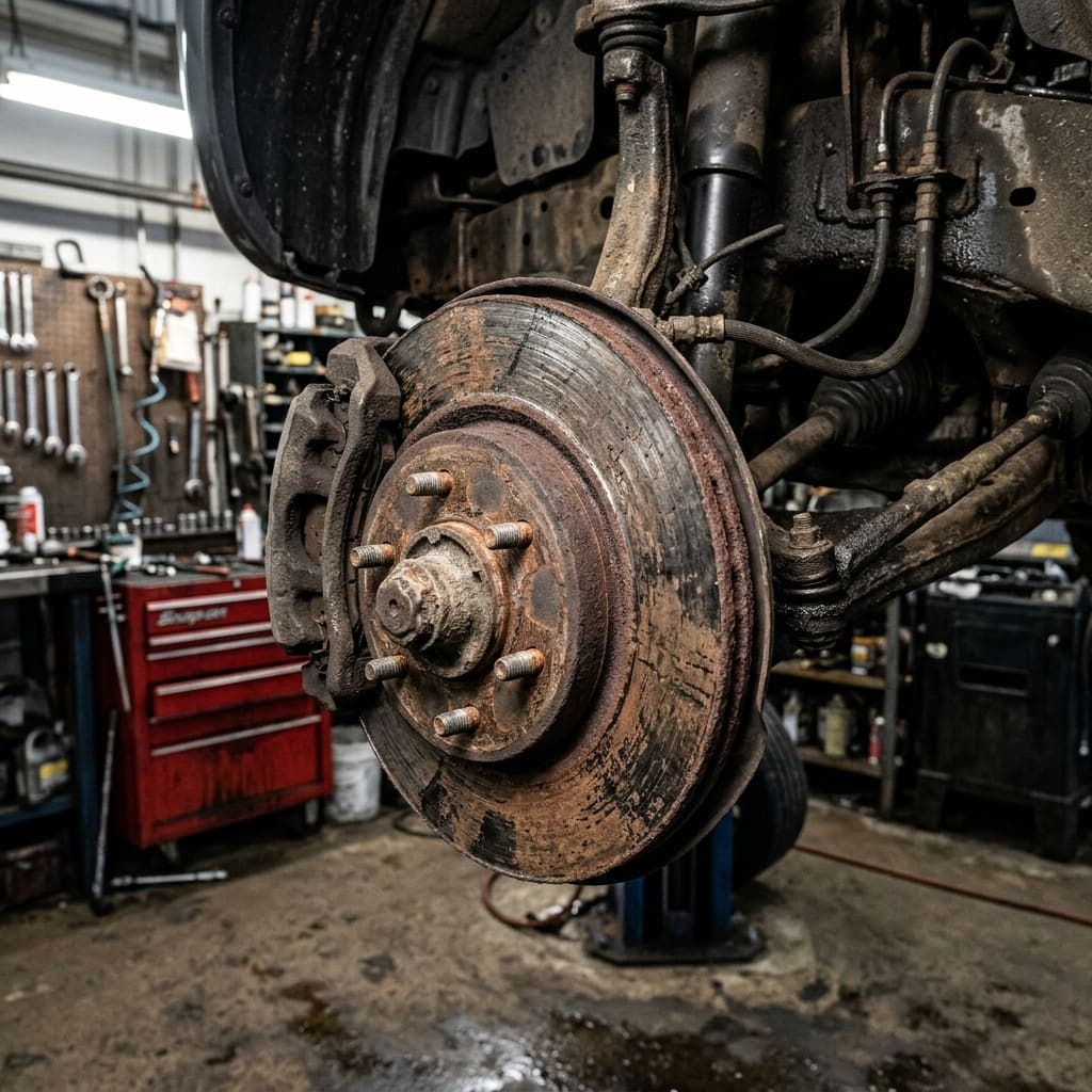 Brake system repair before