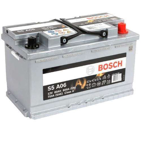 Bosch 12V DIN 80AH AGM Car Battery freeshipping - 800-CarGuru BOSCH BOSCH –  800Motor