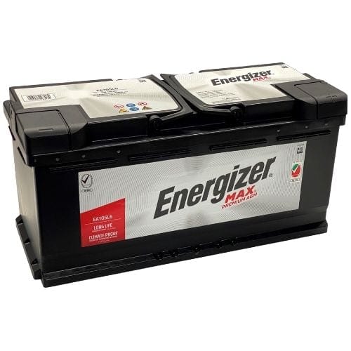 ENERGIZER Battery Energizer 12V DIN 105AH AGM Car Battery - App