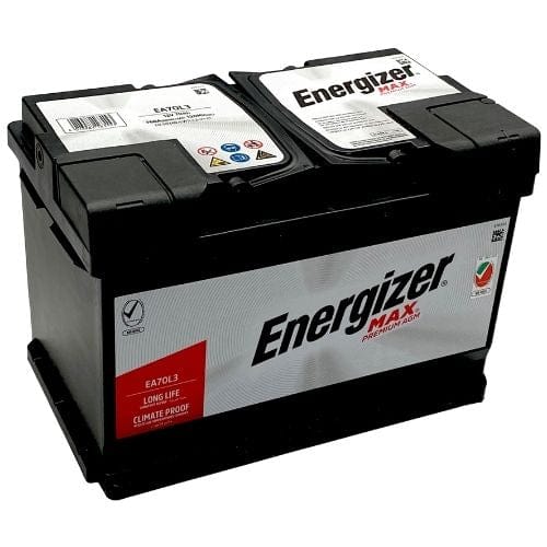 ENERGIZER Battery Energizer 12V DIN 70AH AGM Car Battery - App