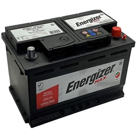 ENERGIZER Battery Energizer 12V DIN 74AH Car Battery - App