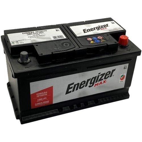 ENERGIZER Battery Energizer 12V DIN 80AH Car Battery - App