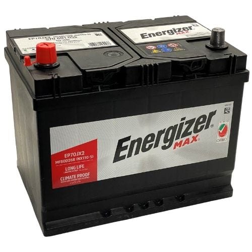 ENERGIZER Battery Energizer - 80D26R Right Terminal  12V JIS 70AH Car Battery - App