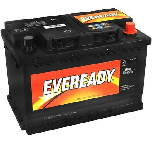 EVEREADY Battery Eveready 12V DIN 74AH Car Battery - App