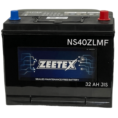 ZEETEX Battery Zeetex - NS40ZLMF 12V JIS 32AH Car Battery - App